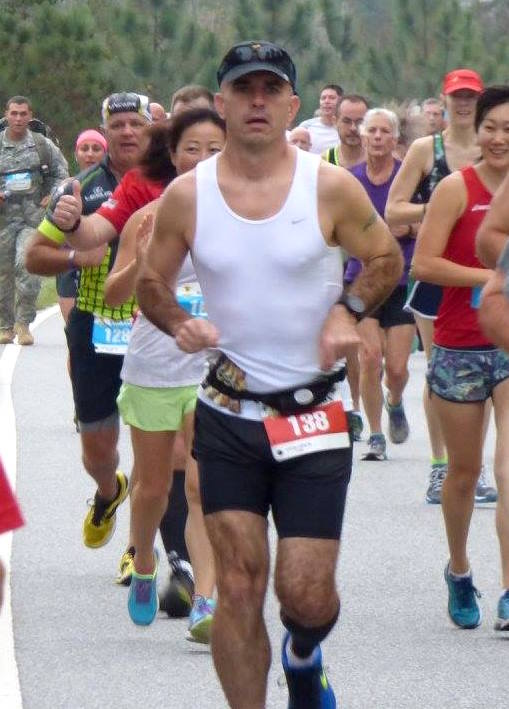 Soldier Marathon Tony Dean starting 1