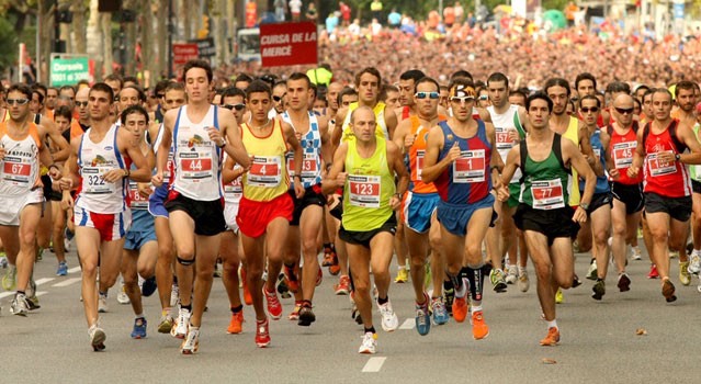 Marathon runners